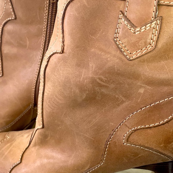 Women’s BCBGeneration Wartol Open-Toed Heel Bootie - Picture 6 of 7